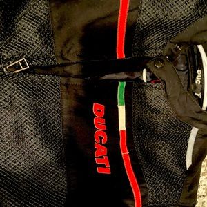 Ducati motorcycle jacket.